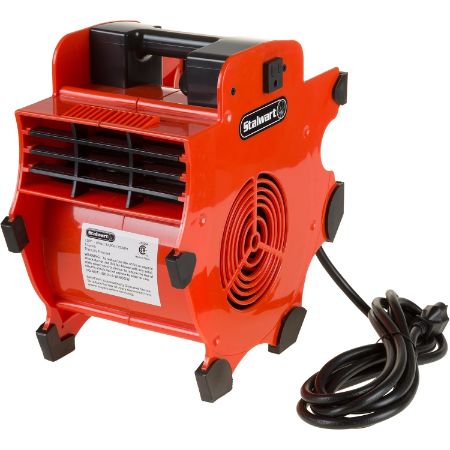 Stalwart 75-CAR1034 red portable carpet dryer blower fan