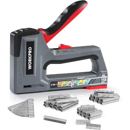 WORKPRO 6-in-1 Staple Gun
