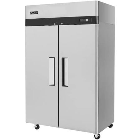 Lucky Kitchen 52-Inch Commercial Reach-In Refrigerator — 45 Cu. Ft., 2 Doors